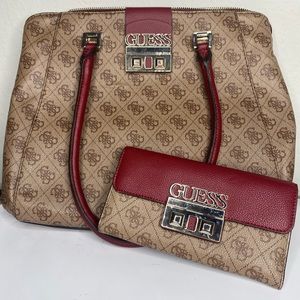 Guess purse and Wallet